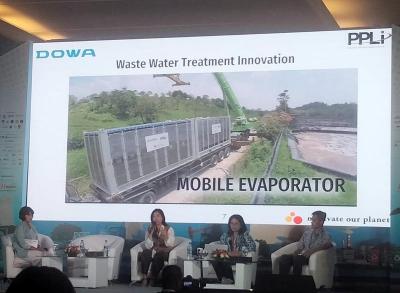 Teknologi evaporator milik PPLI yang mampu mengubah air limbah menjadi jernih dan memenuhi baku mutu sebagaimana diatur kementerian KLHK.