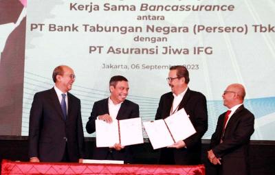 IFG Life dan BTN meningkatkan kerja sama untuk memasarkan produk bancassurance dengan menyasar pangsa pasar nasabah debitur KPR dari Bank BTN.