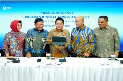 BSI mencatatkan pertumbuhan laba sebesar 32,41% menjadi Rp2,82 triliun dibanding periode yang sama tahun lalu.