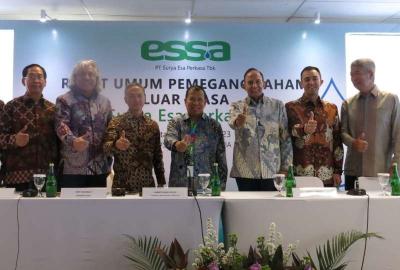 PT Surya Esa Perkasa Tbk, melalui RUPSLB tanggal 4 Oktober 2023 mengubah nama Perseroan menjadi PT ESSA Industries Indonesia Tbk.