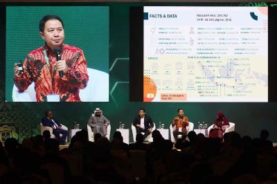 BPK bekerja sama dengan BI menyelenggarakan Konferensi Haji Internasional dalam acara Indonesia Sharia Economic Festival (ISEF) 2023.