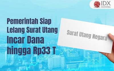 Pemerintah Lelang Surat Utang Negara, Incar Dana Rp33 Triliun (Foto : Tim Digital Marketing IDX Channel)