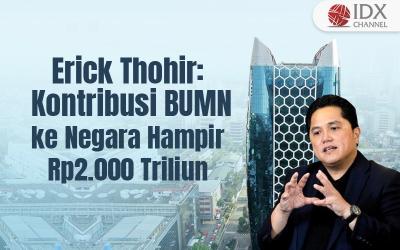 Setoran BUMN ke Negara Hampir Mencapai Rp2.000 Triliun.  Grafis: Bayu Airlangga