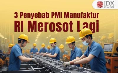 Ini Sederet Penyebab Turunnya PMI Manufaktur RI. Grafis: Bayu Airlangga 