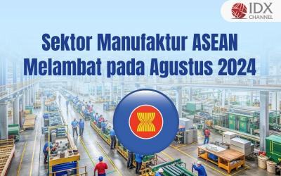 Sektor Manufaktur ASEAN Melambat pada Agustus 2024. Grafis: Bayu Airlangga