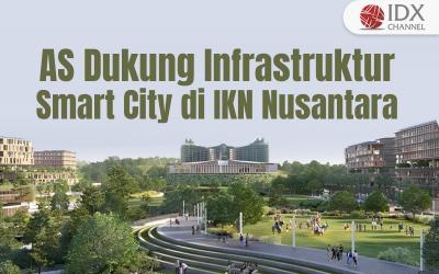 Perusahaan AS Dukung Infrastruktur Smart City di IKN Nusantara. Grafis: Bayu Airlangga