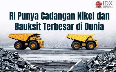 RI Punya Cadangan Nikel-Bauksit Terbesar di Dunia, Cek Faktanya. Grafis: Bayu Airlangga