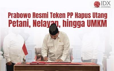 Prabowo Resmi Teken PP Hapus Utang Petani, Nelayan, hingga UMKM. Grafis: Bayu Airlangga