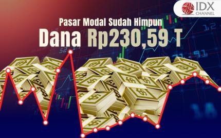 Capai Target, Pasar Modal Sudah Himpun Dana Rp230,59 Triliun hingga November 2023 (Foto : Tim Digital Marketing IDX Channel)