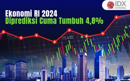 Ekonomi RI 2024 Diprediksi Cuma Tumbuh 4,8 Persen, Ini Penyebabnya (Foto : Tim Digital Marketing IDX Channel)