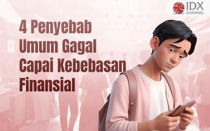 4 Penyebab Umum Gagal Capai Kebebasan Finansial. Grafis: Bayu Airlangga