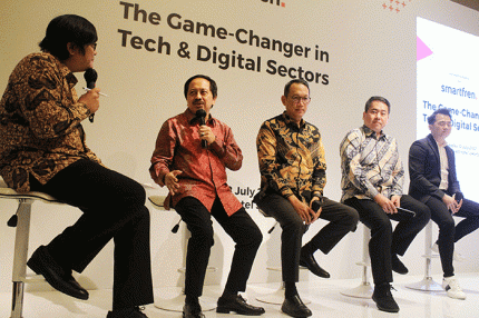 Acara Intimate Dinner bersama pemimpin redaksi media di Jakarta, Rabu (13/7/2022).