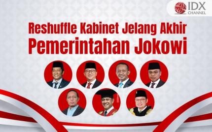 Reshuffle di Akhir Masa Pemerintahan Presiden Jokowi. Grafis: Bayu Airlangga