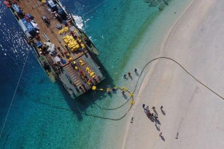 Dukung Pariwisata NTB, PLN Tambah Kabel laut ke Tiga Gili. (Foto: Dok PLN)