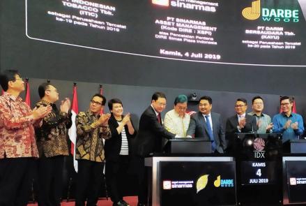 Sinarmas Catatkan DIRE Simas Plaza Indonesia di BEI. (Foto: IDXChannel/Nusa)