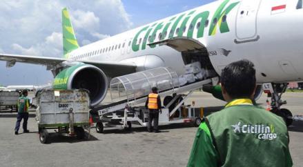 Fokus Bisnis Kargo, Citilink Angkut 18 Ribu Ton Muatan di Agustus 2020. (Foto: Ist)