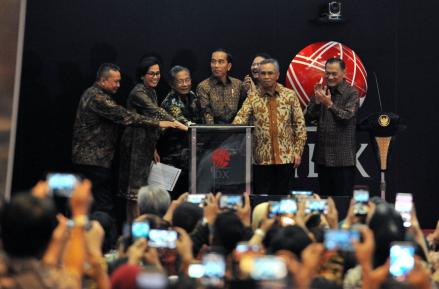 Ini Jadwal Penutupan Perdagangan Saham di 2020 dan Pembukaan 2021 Oleh Jokowi. (Foto: Setkab RI)