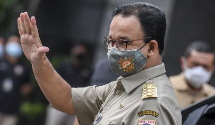 Anies Tetapkan Jakarta PPKM Level 1 Saat Nataru, Ada Pembatasan Kegiatan (FOTO: MNC Media)