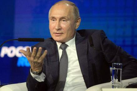 Putin Akan Sampaikan Pidato Setahun Invasi Ukraina, Ini Isinya. (Foto: MNC Media)