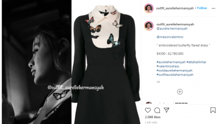 H-1 Pernikahan, Aurel Pamer Dress Seharga Rp63 Juta. (Foto: MNC Media)