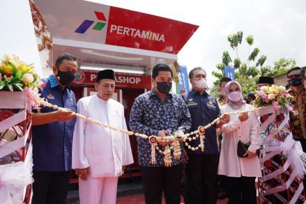 Ketua Masyarakat Ekonomi Syariah, Erick Thohir Ingin Pertashop Jadi Basis Penguatan Ekonomi Umat. (Foto: MNC Media)