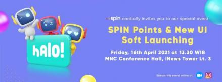 SPIN Points & New UI/UX Soft Launching: Fitur Reward yang Manjakan Konsumen. (Foto: MNC Media)