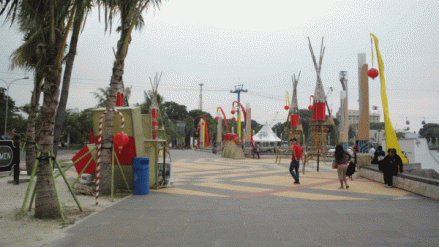 Ancol tidak menggelar acara khusus seperti pada tahun-tahun sebelum pandemi.