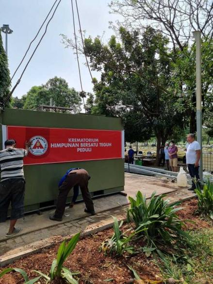 Mesin Krematorium TPU Tegal Alur Rampung Dibangun, Kremasi Jenazah Covid Gratis (Dok.MNC Media)