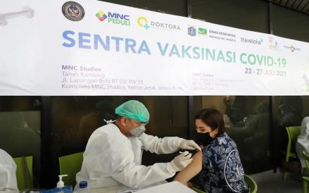 Kemenkes: Masyarakat yang Sudah Vaksinasi Covid-19 Lengkap Baru 32 Persen. (Foto MNC Media)
