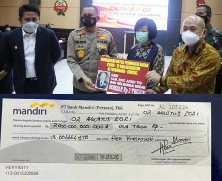 Soal Donasi Rp2 Triliun dari Almarhum Akidi Tio, Polisi: Tidak Ada Prank!