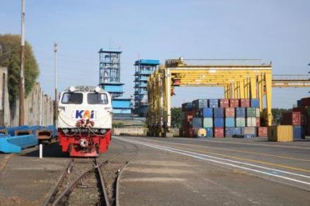 Angkutan Logistik KAI Kembali Beroperasi di Terminal Petikemas Surabaya, Ini Jadwalnya (FOTO:MNC Media)