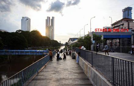 Gedung Tertinggi RI dan Stasiun Dukuh Atas Ditargetkan Terhubung di Akhir 2024. (Foto: MNC Media)