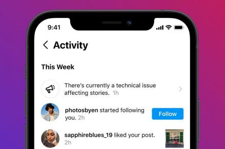 Instagram Uji Coba Fitur Baru untuk Informasikan Jika Layanan Sedang Down (Ilustrasi)