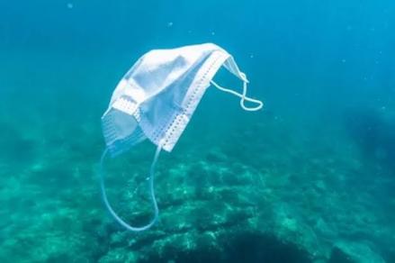 Bikin Miris, 28 Ribu Ton Sampah Masker Medis Cemari Lautan (FOTO:MNC Media)