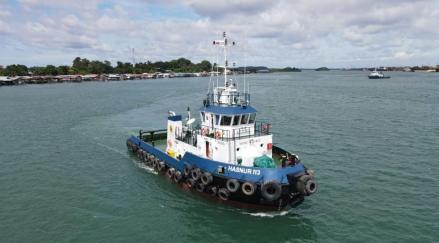 Kapasitas Angkut hingga 10 Ribu Metrik Ton, Hasnur Internasional (HAIS) Resmikan Tapal Tunda dan Tongkang (FOTO:Dok HAIS)