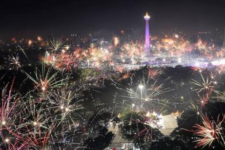 Malam Tahun Baru, Polda Metro Tutup Jalan Sudirman-Thamrin Mulai Jam 20.00 WIB  (Dok.MNC)