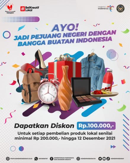 Buruan, Belanja Produk Lokal Kini Dapat Voucher PSBBI Rp100 Ribu! (Dok.MNC Media)