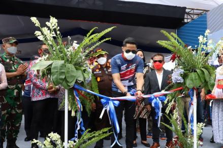 KBB Punya Flyover Pertama Kali, Bupati Hengki Berharap Bisa Genjot Ekonomi (FOTO: MNC Media)