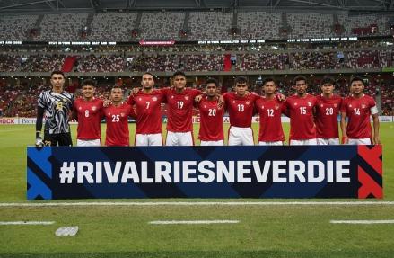 Timnas Indonesia dalam laga Piala AFF 2020 (MPI)