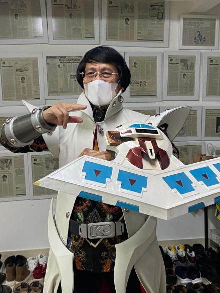 Damn! Keren Banget, Kak Seto Cosplay Jadi Seto Kaiba (FOTO: Twitter Eno Bening)