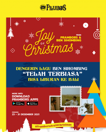 Dalam Rangka Merayakan Natal dan Tahun Baru, Prambors Adakan Joy of Christmas bareng Ben Sihombing! (Foto: Prambors/Adv)