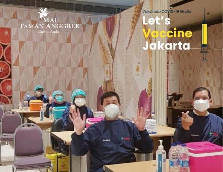 Vaksinasi Booster dan Anak di Mal Taman Anggrek Dibuka Setiap Kamis sampai dengan Sabtu. (Foto: Dokumentasi Mal taman Anggrek)