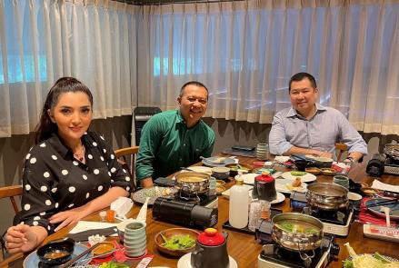 Makan Bareng Hary Tanoesoedibjo, Ashanty dan Anang Akui Bangga Bertemu Orang Hebat