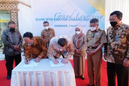 Perluas Layanan Bisnis, BTN (BBTN) Tingkatkan Status Kantor Cabang di Parepare(Dok.Ist)