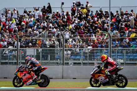Penambahan stok BBM saat MotoGP dinilai mampu gerakkan ekonomi lokal (foto: MNC media)