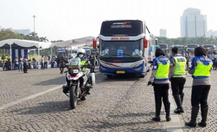Catat Nih, Jadwal dan Kota Tujuan Mudik Gratis Kemenhub 2024 Naik Bus (Foto MNC Media)