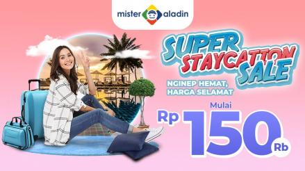 Staycation digadang-gadang jadi andalan anak muda untuk healing alias melepas penat.