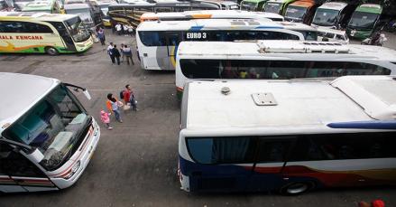 Kemenhub Temukan 21 Bus Langgar Aturan, Pakai Dokumen Palsu hingga Tak Laik Jalan. (Foto iNews Media Group)