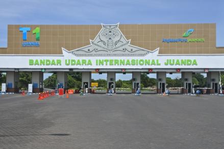 Terbanyak, Bandara Juanda Layani 461 Pesawat Selama Mudik Lebaran 2022. (Foto: MNC Media)