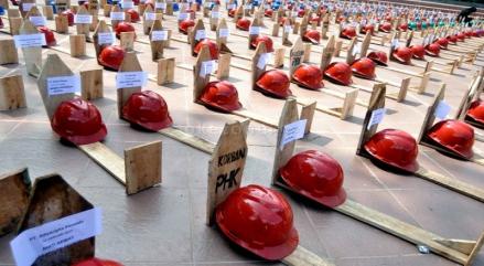 Buruh Sebut Ini Biang Kerok Ancaman PHK Massal Industri Tekstil dan Logistik. (Foto MNC Media)